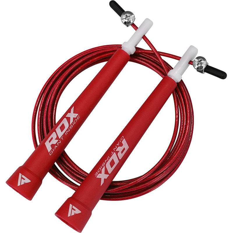 RDX C9 Adjustable Skipping Rope#color_red