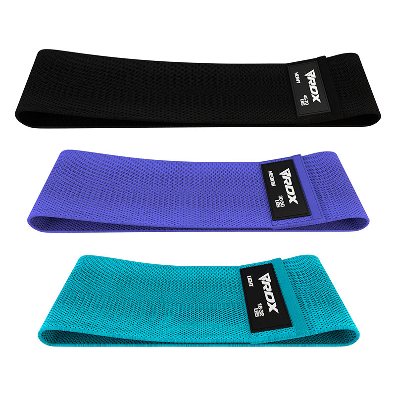 G-Mynx Fabric Resistance Bands x 3 with Travel Bag