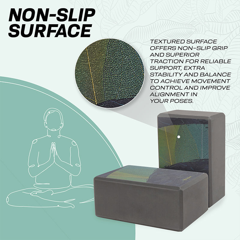 SK Depot EVA Foam Yoga Block High Density Soft Non-Slip Surface