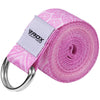 RDX F13 Sangle De Yoga Antidérapante En Coton Avec Boucle En D En Acier Inoxydable