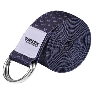 RDX F15 Sangle De Yoga Antidérapante En Coton Avec Boucle En D En Acier Inoxydable