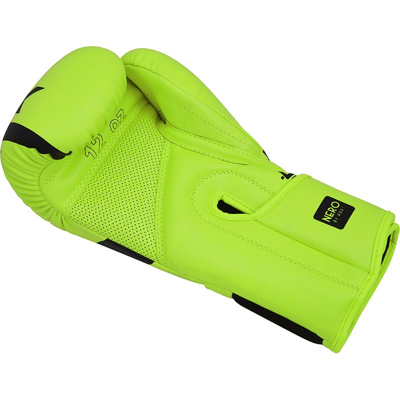 RDX F15 Nero Green Boxing Gloves