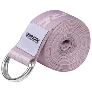RDX F22 Sangle De Yoga Antidérapante En Coton Avec Boucle En D En Acier Inoxydable
