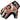 RDX F23 Floral Gym Gloves for Women