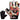 RDX F23 Floral Gym Gloves for Women