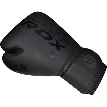 RDX F6 Kids 6oz KARA Boxing Gloves & Focus Pads#color_black