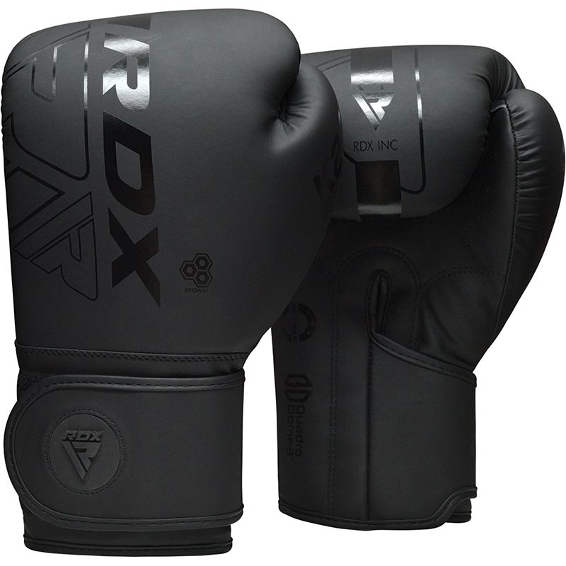 RDX F6 Kara Boxing Training Gloves Black#color_black#color_noir