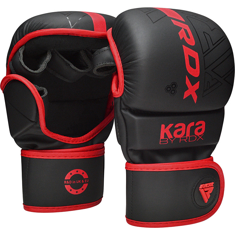 RDX F6 KARA MMA Gants de Sparring#color_red 