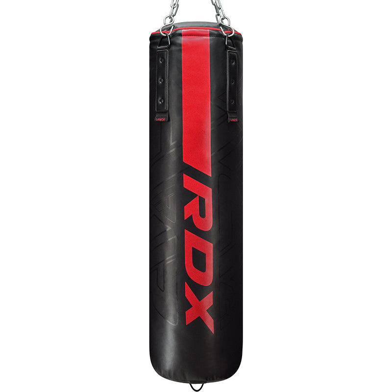 RDX F6 KARA 4ft / 5ft 17-in-1 Punch Bag with Bag Gloves Set#color_red