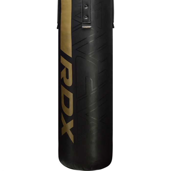 RDX F6 KARA 4ft/5ft Punch Bag & Bag Gloves#color_golden