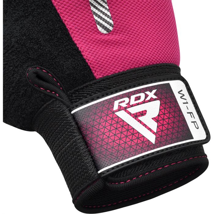 RDX W1 Full Finger Gym Gloves#color_pink