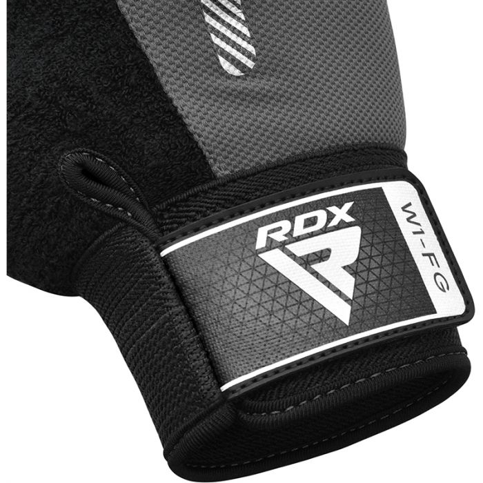 RDX W1 Full Finger Gym Gloves#color_grey