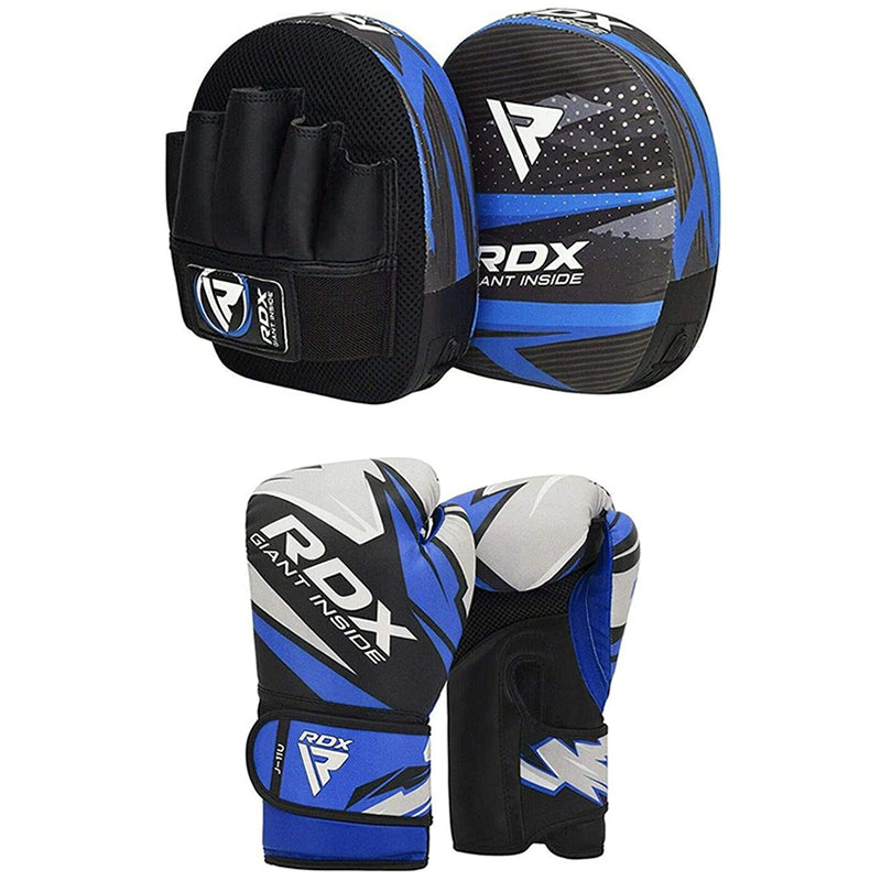RDX J11 Training Boxing Gloves For Kids Red#color_blue