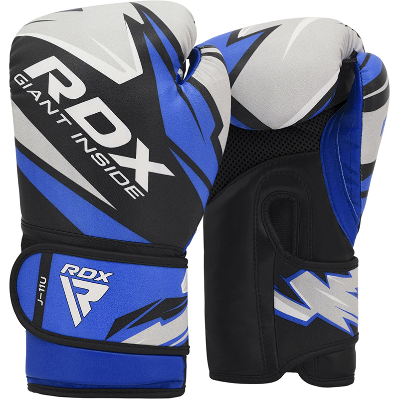 RDX J11 Training Boxing Gloves For Kids Red#color_blue