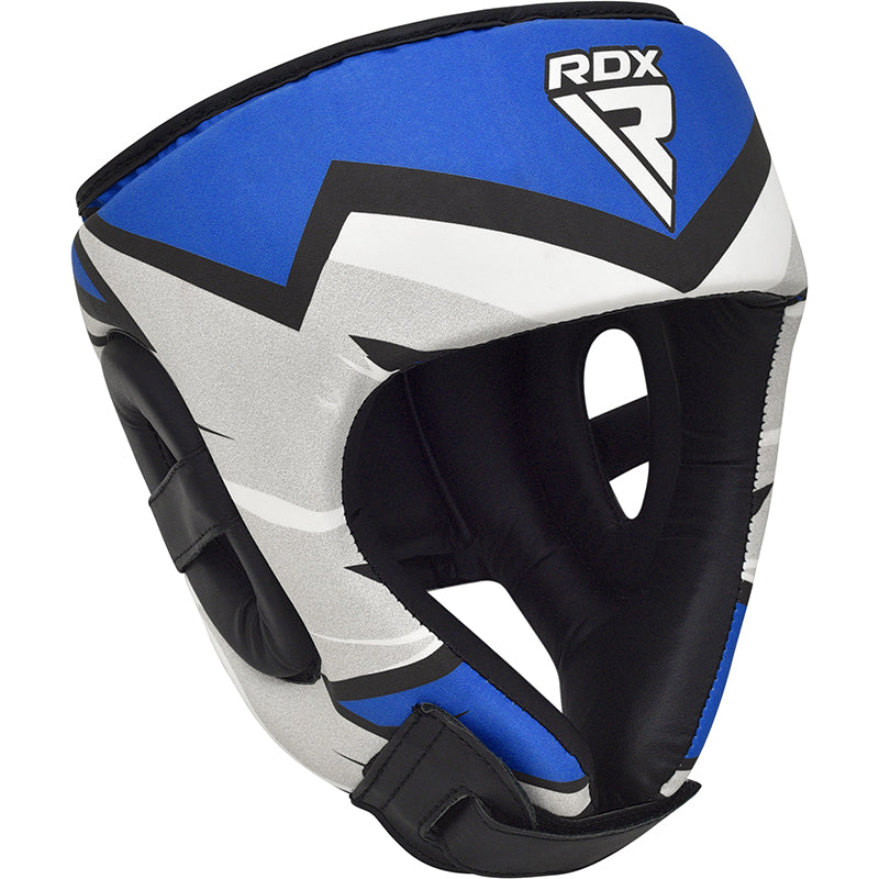 RDX J11 Kids Boxing Head Guard#color_blue