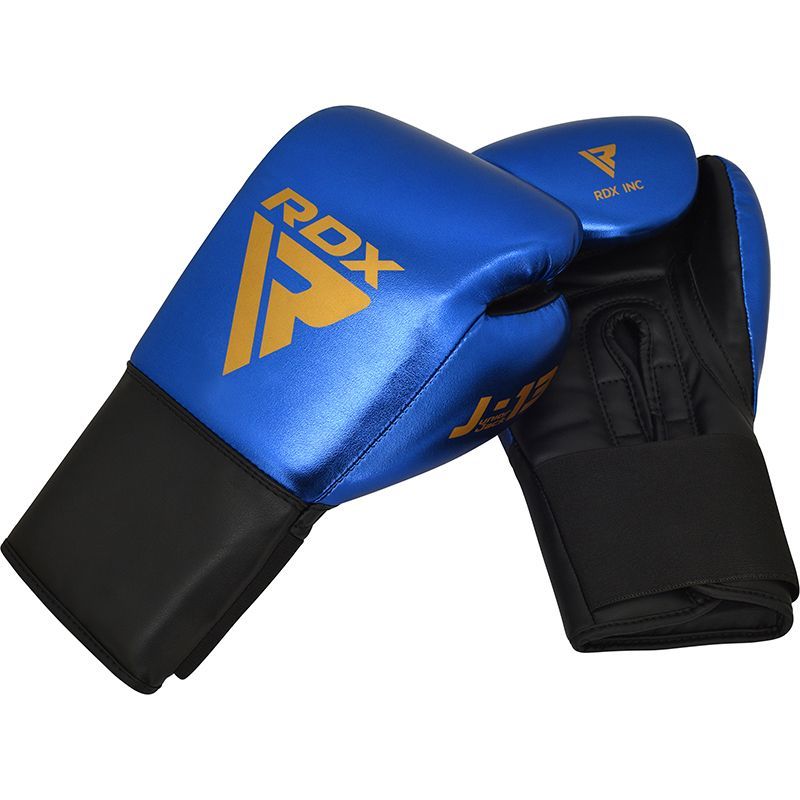 RDX J13 Junior 2ft Punch Bag and Gloves Set#color_blue