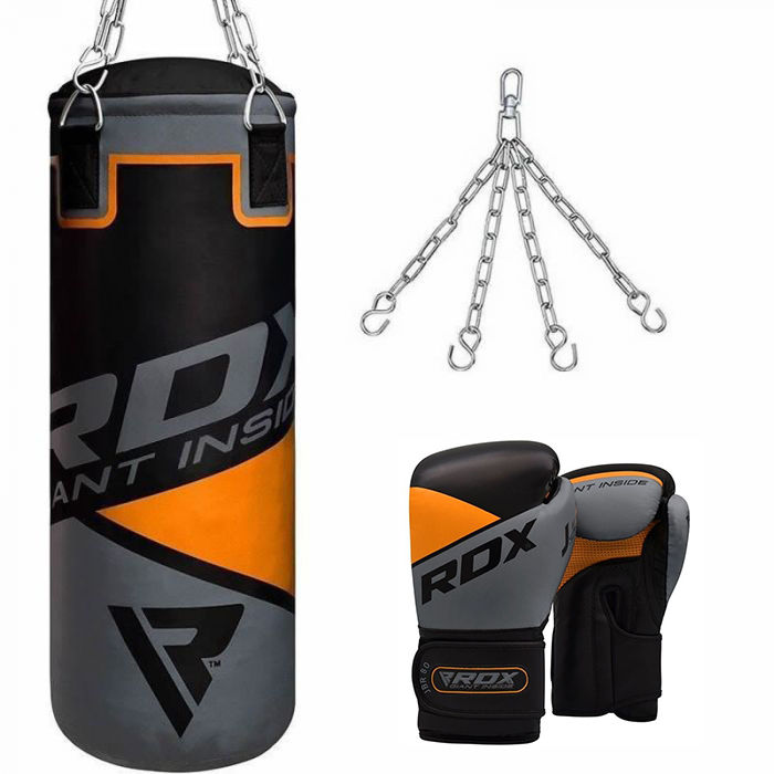 RDX BR Punch Bag & Gloves Set