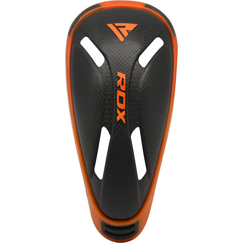 RDX MB Small Compression Shorts with Groin Cup#color_orange