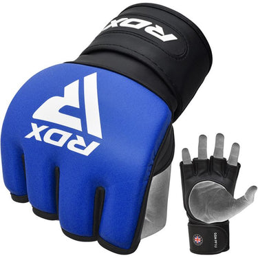 RDX PF1 MMA Fighting Grappling Gloves#color_blue