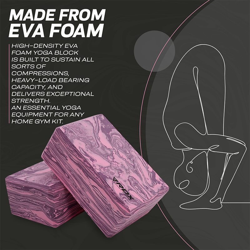 RDX MP EVA Foam High Density Non-Slips Yoga Block