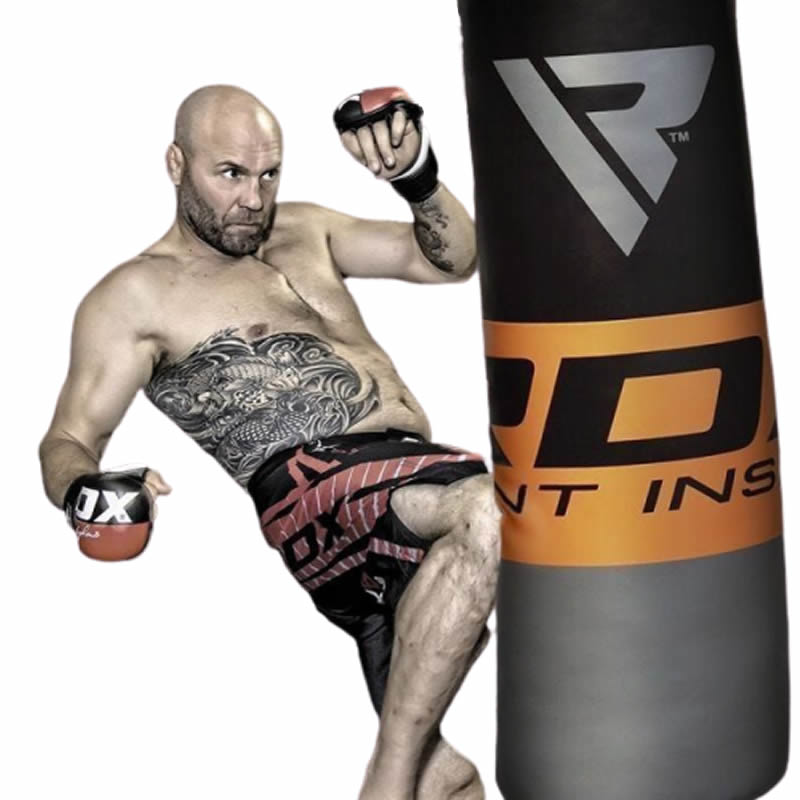 RDX FO 4ft / 5ft 8-in-1 Heavy Boxing Punch Bag & Gloves Set