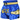 RDX R6 Muay Thai & Kickboxing Shorts 3XL Blue/Gold/Black