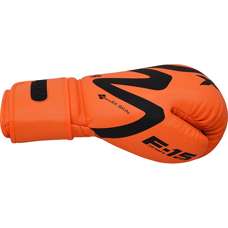RDX F15 Nero Orange Boxing Gloves
