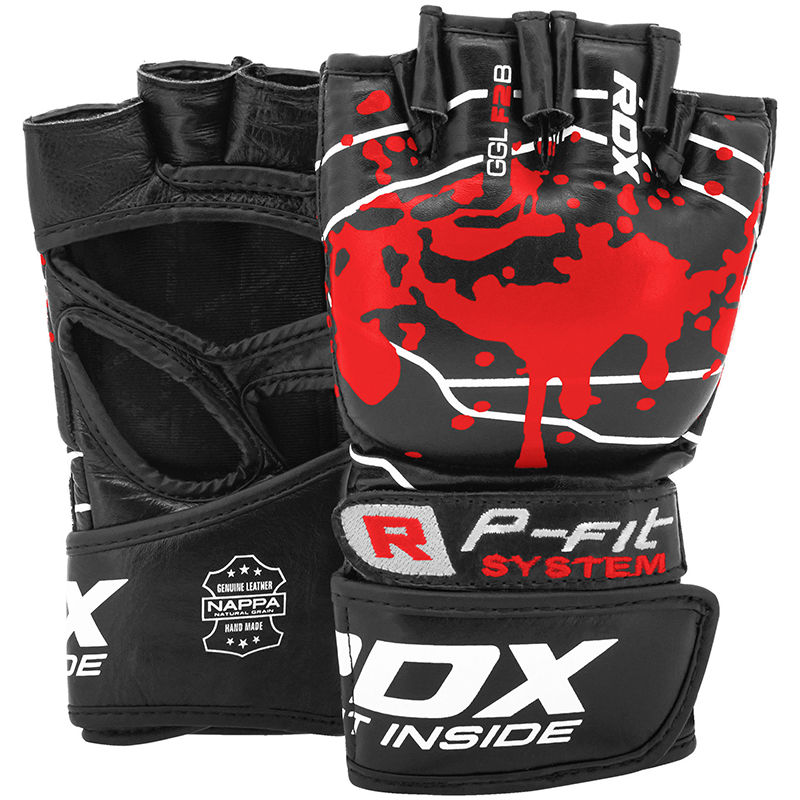 RDX MMA Boxing Gloves Grappling-Training Kickboxing Fighting Muay