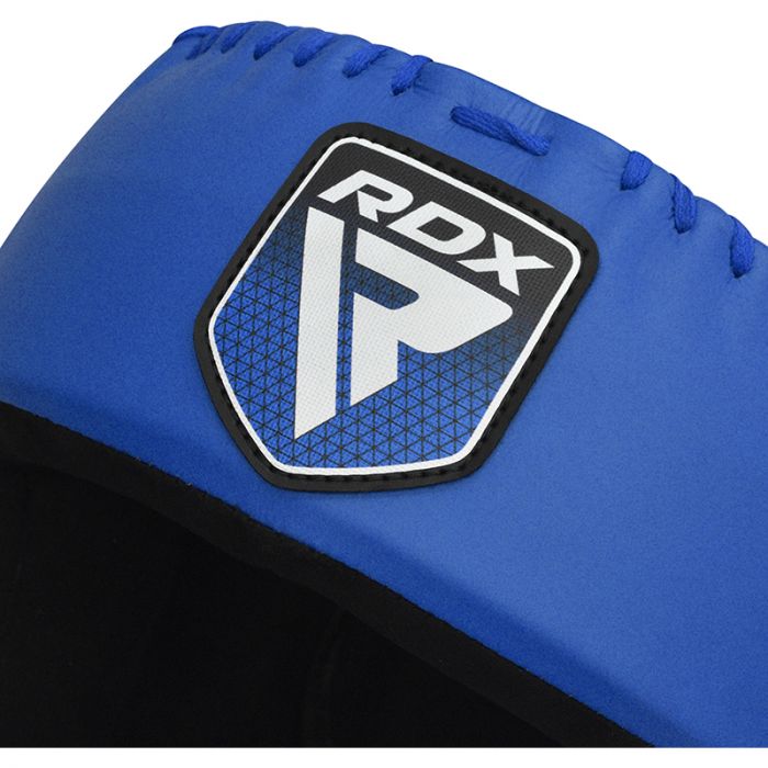 RDX APEX Boxing Head Gear With Nose Protection Bar#color_blue