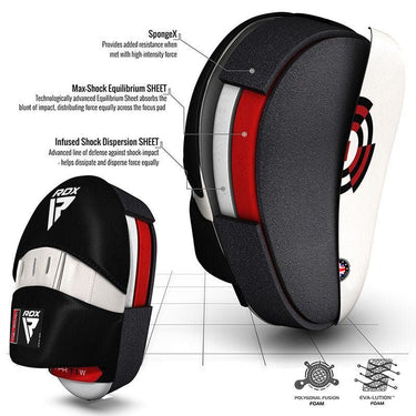 RDX BM Focus Pads & Bag Gloves Set
