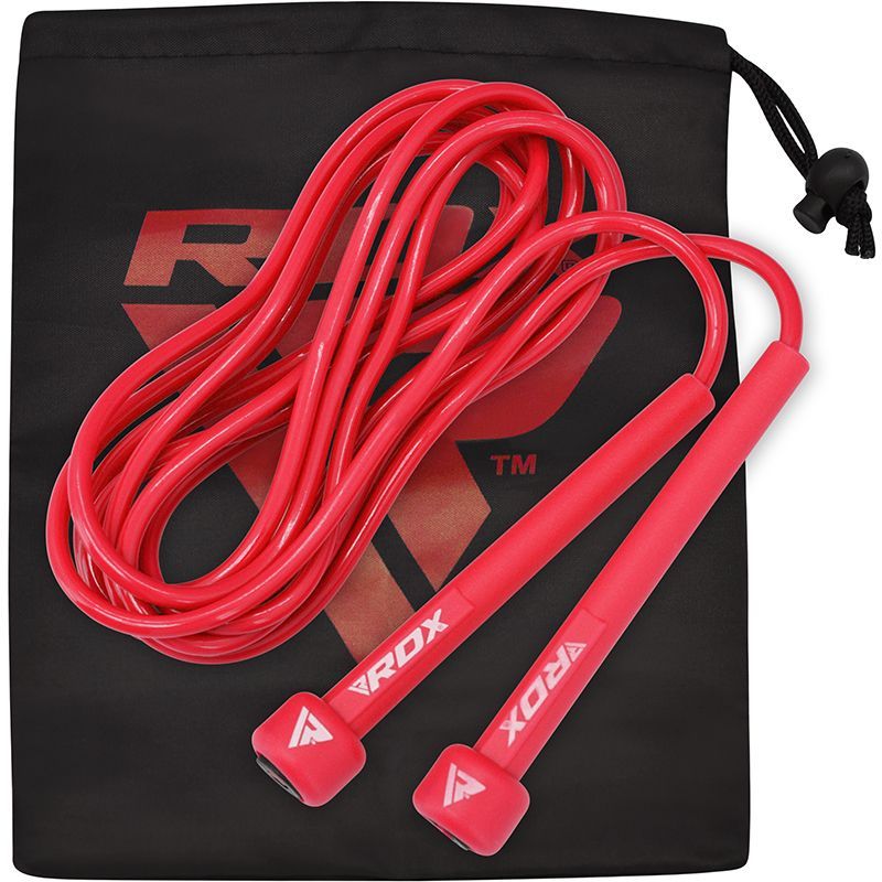 RDX C10 Skipping Rope_#color_red