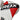 RDX F10 Bag Gloves White & Red