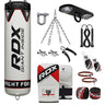 RDX F1 13PC Punch Bag with Bag Mitts Home Gym Set