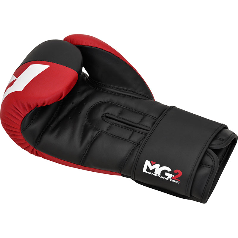 RDX F4 Boxing Sparring Gloves Hook & Loop#color_red