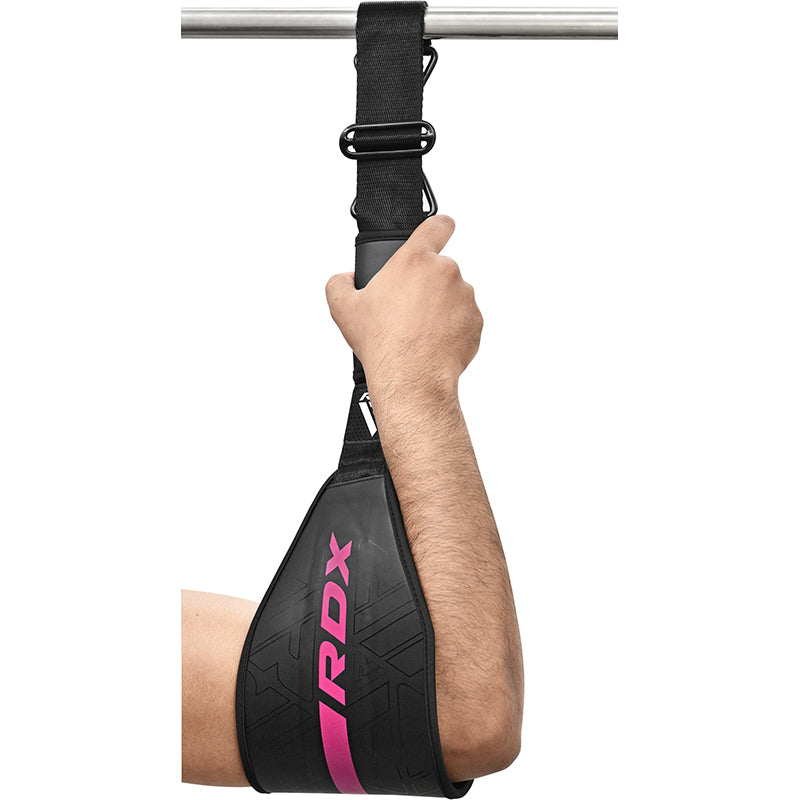 RDX F6 KARA Gym Workout Abs Straps#color_pink