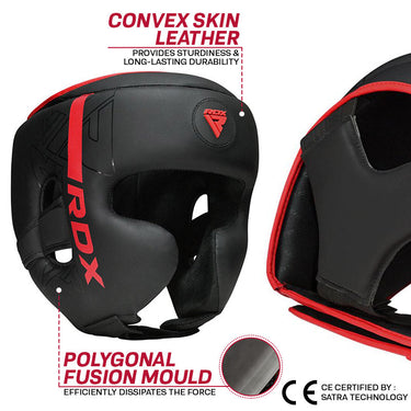 RDX F6 KARA Head Guard Black#color_red