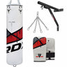 RDX F7 4ft/5ft Punch Bag with bag gloves & wall Bracket