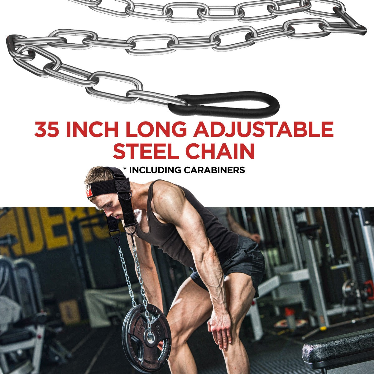 Harnais Tête Cou 1 Pce Équipement en Tissu Oxford Sangle d'Exercice Réglable et Plus Forte pour Musculation Boxe Harnais Tête Cou 1 Pce Équipement en Tissu Oxford Sangle d'Exercice Réglable et Plus Forte pour Musculation Boxe