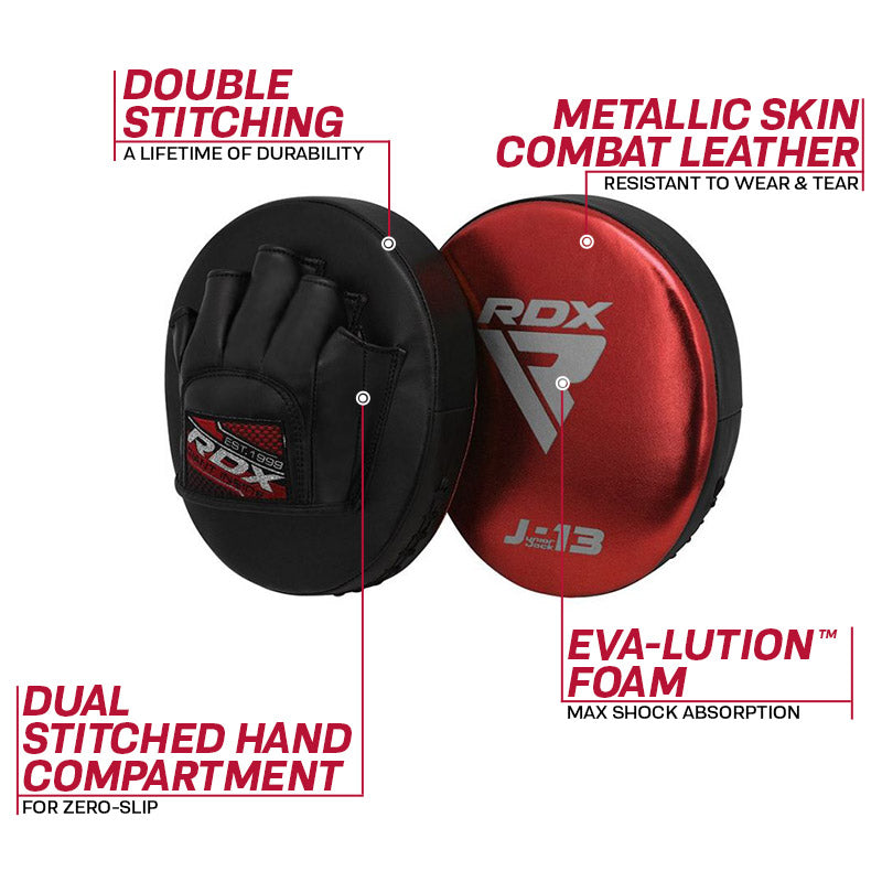 RDX J13 KIDS Punch Mitts#color_red