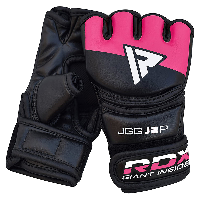 RDX J2 Kids MMA Grappling Gloves#color_pink