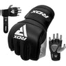 RDX F1 4oz MMA Grappling Gloves#color_black