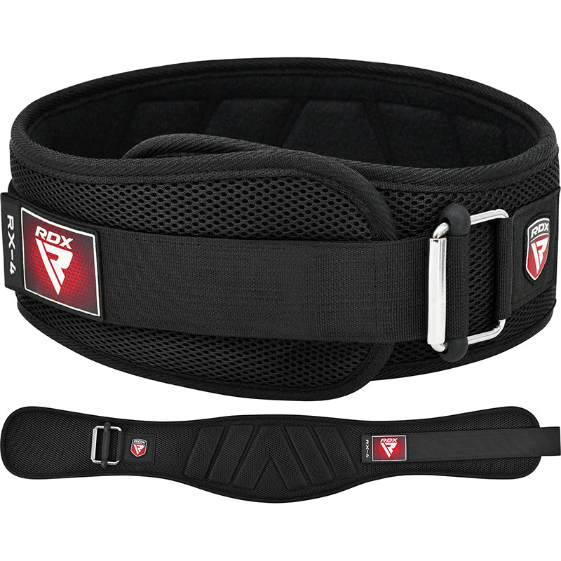 WCBING TMT Genuine Leather Weight Lifting Belt Back Support