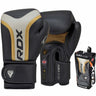 RDX T17 Aura 14oz Golden Boxing Gloves