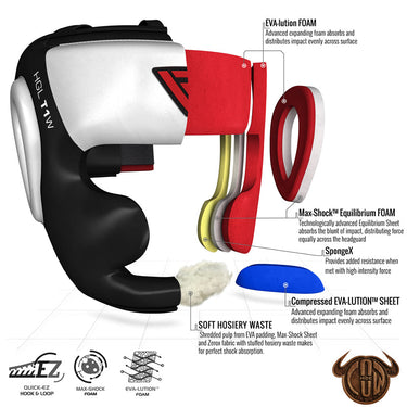 RDX T1 Cheek Protector Boxing Head Guard 