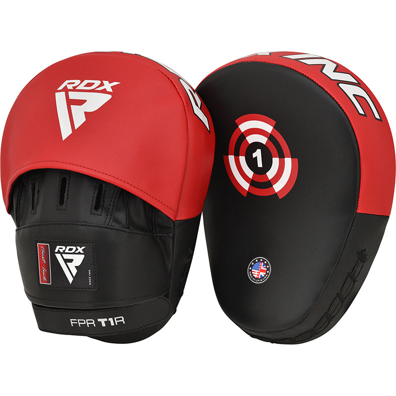 Buy Aurion Boxing Pads Focus Curved Maya Hide Leather Hook and Jab