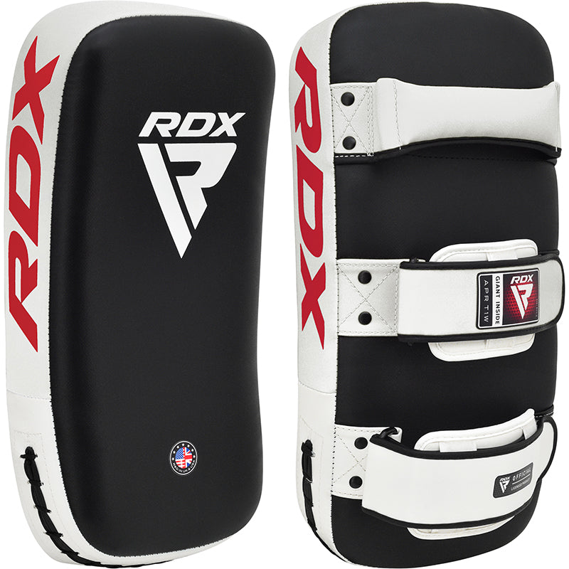 RDX T1 Curved Thai Kick Pad  #color_white