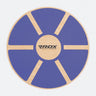 RDX W1 Wooden Wobble Round Balance Board#color_blue