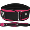 RDX X3 6 INCH Weightlifting Neoprene Gym Belt for Women#color_pink