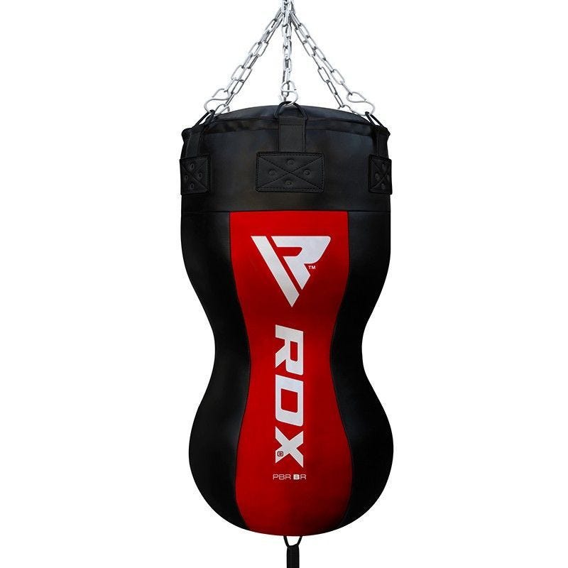 RDX BR 3-in-1 Body Punch Bag with Gloves Set