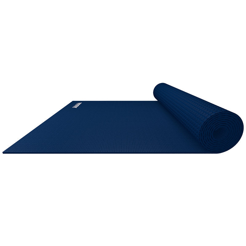 RDX SC 4-in-1 Iris 6mm PVC Yoga Mat Set  #color_Navy-blue